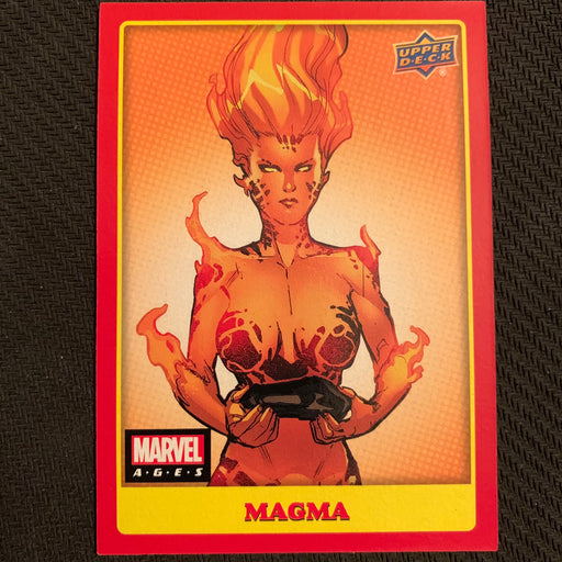 Marvel Ages 2021 - 121 - Magma Vintage Trading Card Singles Upper Deck   