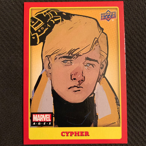 Marvel Ages 2021 - 119SP - Cypher Vintage Trading Card Singles Upper Deck   
