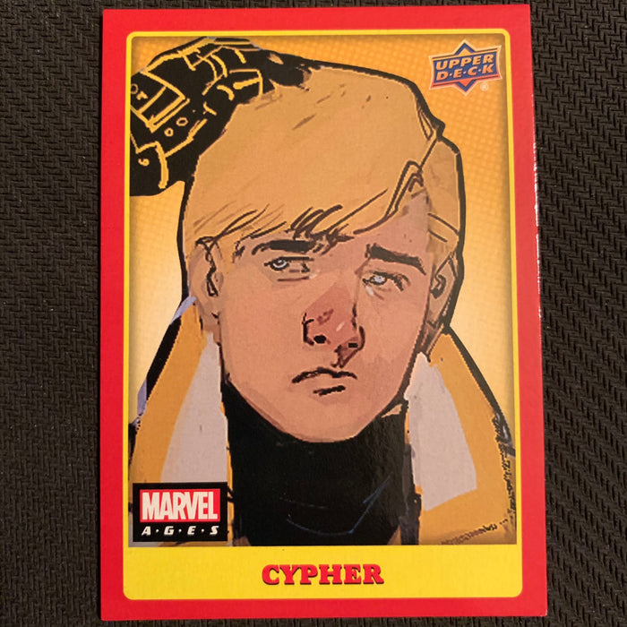 Marvel Ages 2021 - 119SP - Cypher Vintage Trading Card Singles Upper Deck