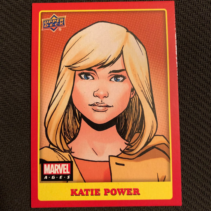 Marvel Ages 2021 - 112SP - Katie Power Vintage Trading Card Singles Upper Deck