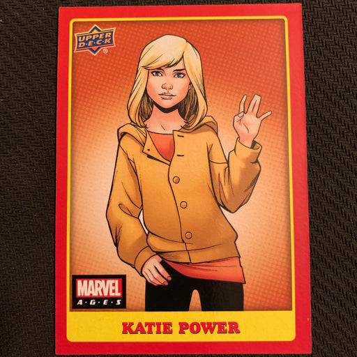 Marvel Ages 2021 - 112 - Katie Power Vintage Trading Card Singles Upper Deck