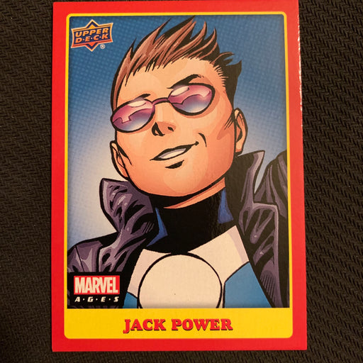 Marvel Ages 2021 - 111SP - Jack Power Vintage Trading Card Singles Upper Deck   