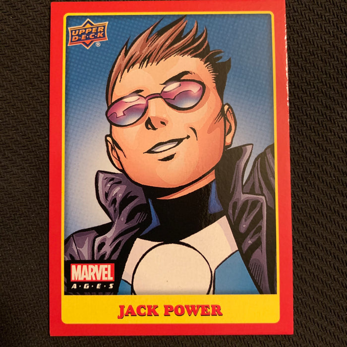 Marvel Ages 2021 - 111SP - Jack Power Vintage Trading Card Singles Upper Deck