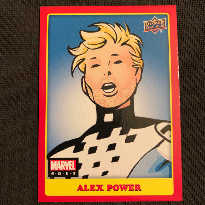 Marvel Ages 2021 - 109SP - Alex Power Vintage Trading Card Singles Upper Deck