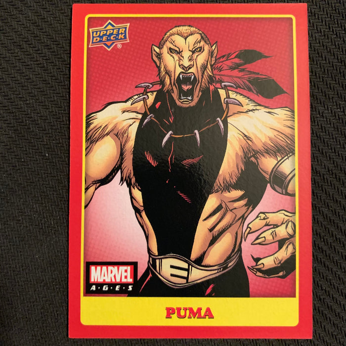 Marvel Ages 2021 - 108 - Puma Vintage Trading Card Singles Upper Deck