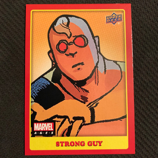 Marvel Ages 2021 - 106SP - Strong Guy Vintage Trading Card Singles Upper Deck   