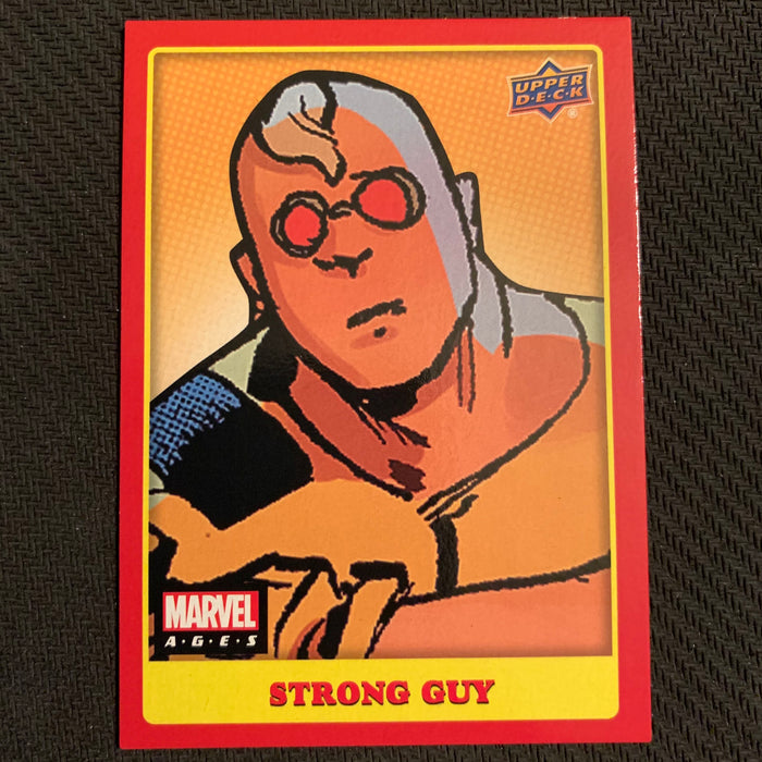 Marvel Ages 2021 - 106SP - Strong Guy Vintage Trading Card Singles Upper Deck
