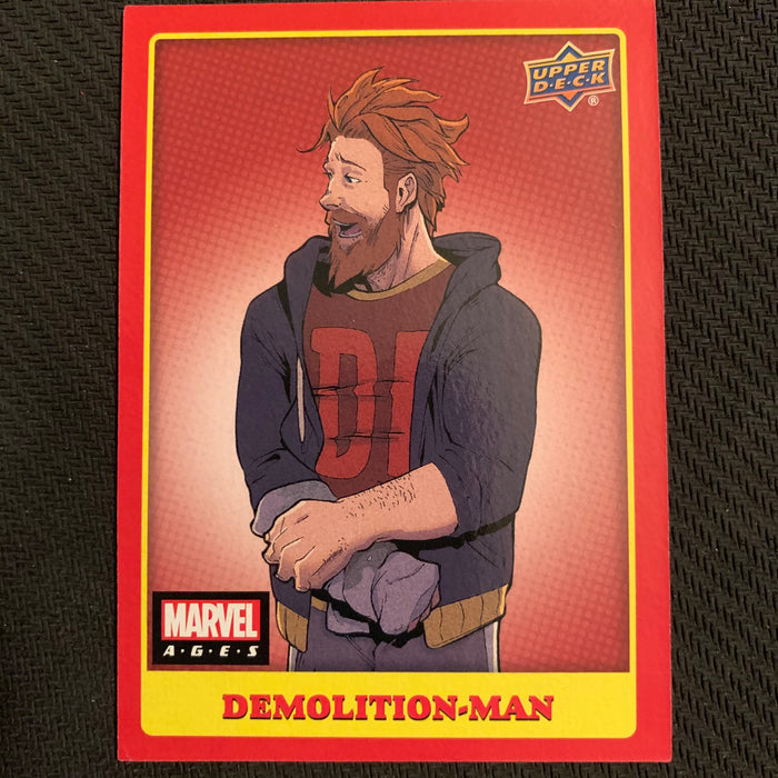 Marvel Ages 2021 - 105 - Demolition-Man Vintage Trading Card Singles Upper Deck