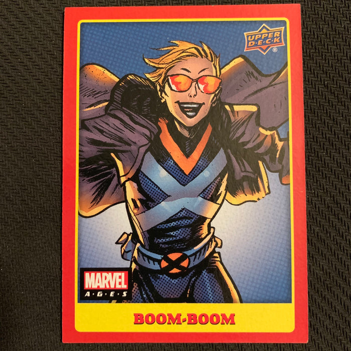Marvel Ages 2021 - 104 - Boom-Boom Vintage Trading Card Singles Upper Deck