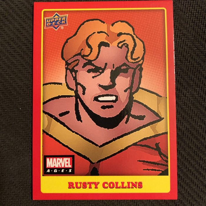 Marvel Ages 2021 - 102SP - Rusty Collins Vintage Trading Card Singles Upper Deck