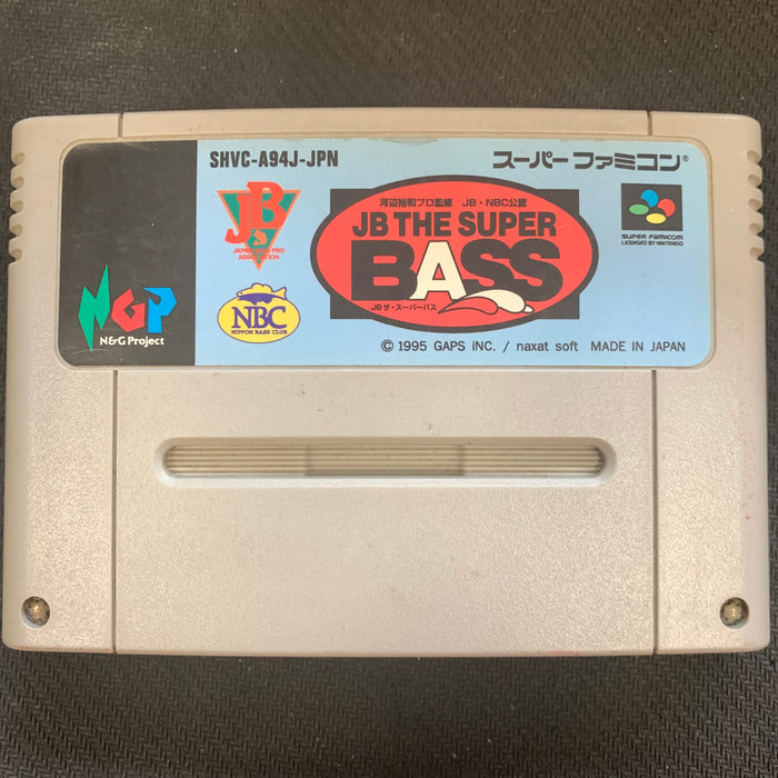 JB The Super Bass - Super Famicom - Loose Video Games Nintendo   