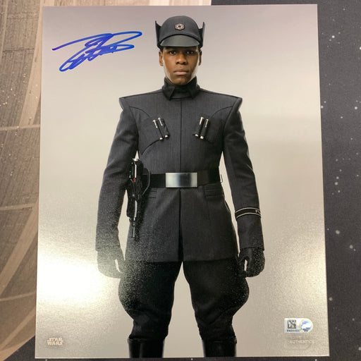 Star Wars - Topps Authentics - John Boyega as Finn Autograph - 8x10 - Imperial Officer Disguise Vintage Trading Card Singles Topps   