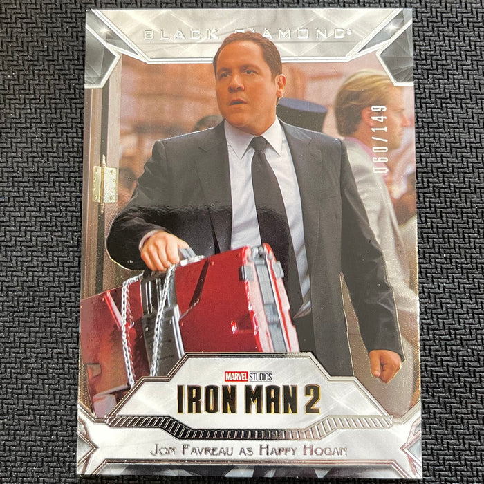 Marvel Black Diamond 2021 - 03 - Jon Favreau as Happy Hogan Vintage Trading Card Singles Upper Deck