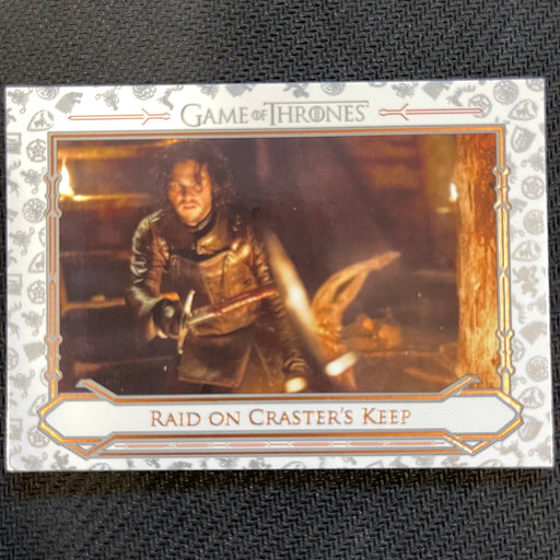 Game of Thrones - Iron Anniversary 2021 - B07 - Raid on Craster’s Keep Vintage Trading Card Singles Rittenhouse   