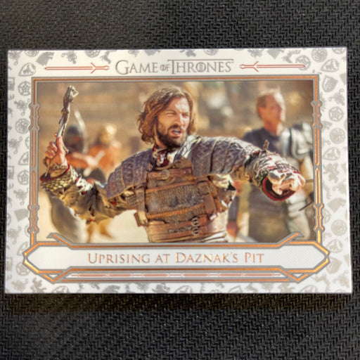 Game of Thrones - Iron Anniversary 2021 - B11 - Uprising at Daznak’s Pit Vintage Trading Card Singles Rittenhouse   