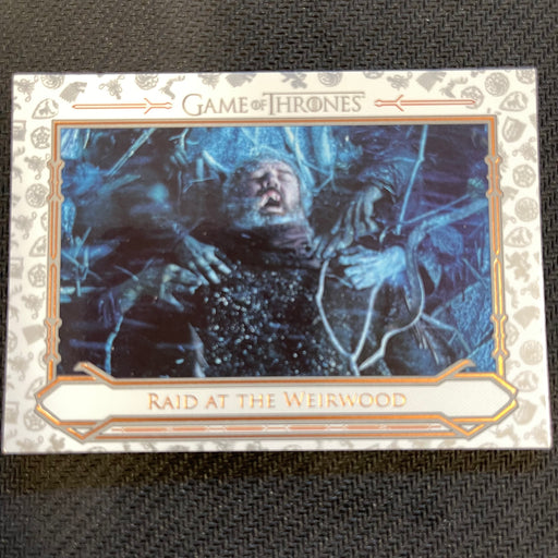 Game of Thrones - Iron Anniversary 2021 - B13 - Raid at Weirwood Vintage Trading Card Singles Rittenhouse