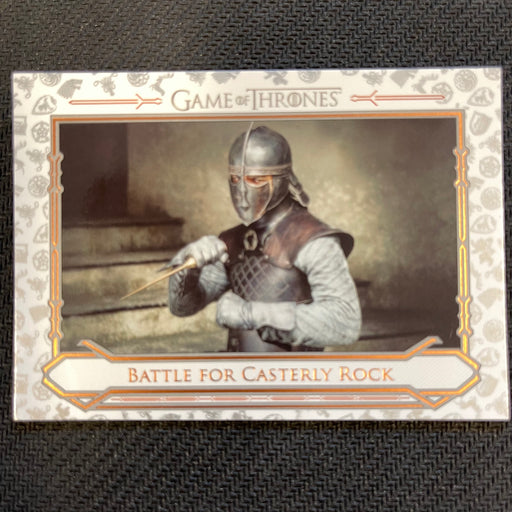 Game of Thrones - Iron Anniversary 2021 - B17 - Battle for Casterly Rock Vintage Trading Card Singles Rittenhouse   