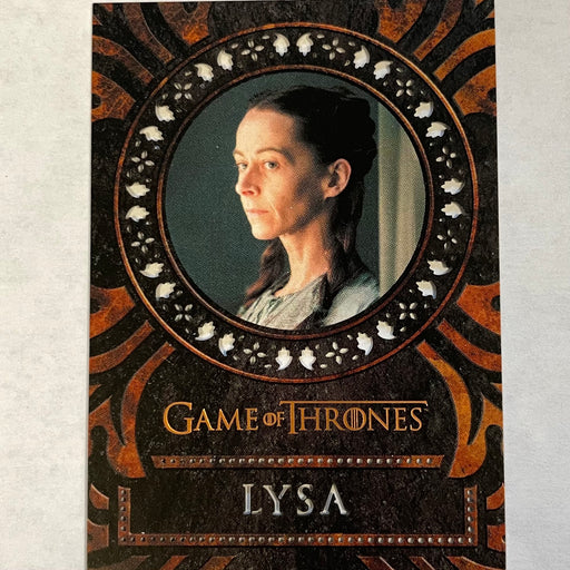 Game of Thrones - Iron Anniversary 2021 - LC47 - Lysa Arryn Vintage Trading Card Singles Rittenhouse   
