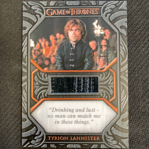 Game of Thrones - Iron Anniversary 2021 - QC6 - Tyrion Lannister Costume Relic Vintage Trading Card Singles Rittenhouse   