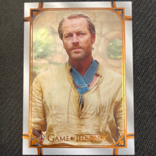 Game of Thrones - Iron Anniversary 2021 - 182 - Ser Jorah Mormont - 117/199 Bronze Vintage Trading Card Singles Rittenhouse   