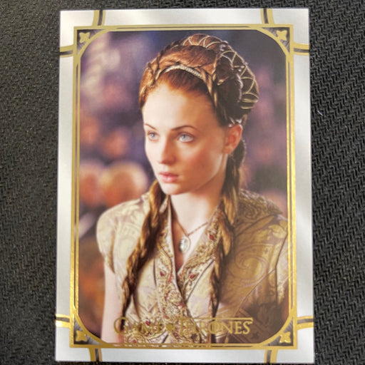Game of Thrones - Iron Anniversary 2021 - 147 - Sansa Stark - 24/99 Gold Vintage Trading Card Singles Rittenhouse
