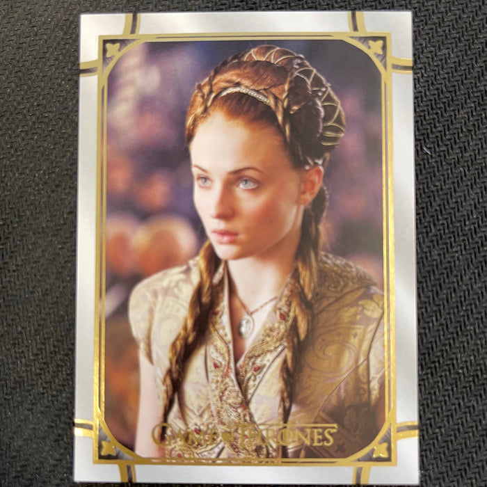 Game of Thrones - Iron Anniversary 2021 - 147 - Sansa Stark - 24/99 Gold Vintage Trading Card Singles Rittenhouse   