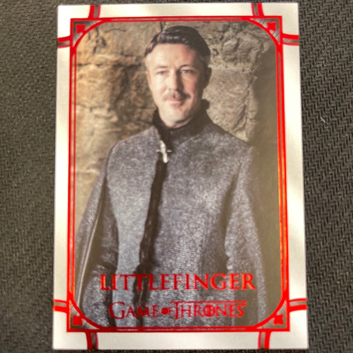 Game of Thrones - Iron Anniversary 2021 - 131 - Littlefinger - 48/50 Red Vintage Trading Card Singles Rittenhouse