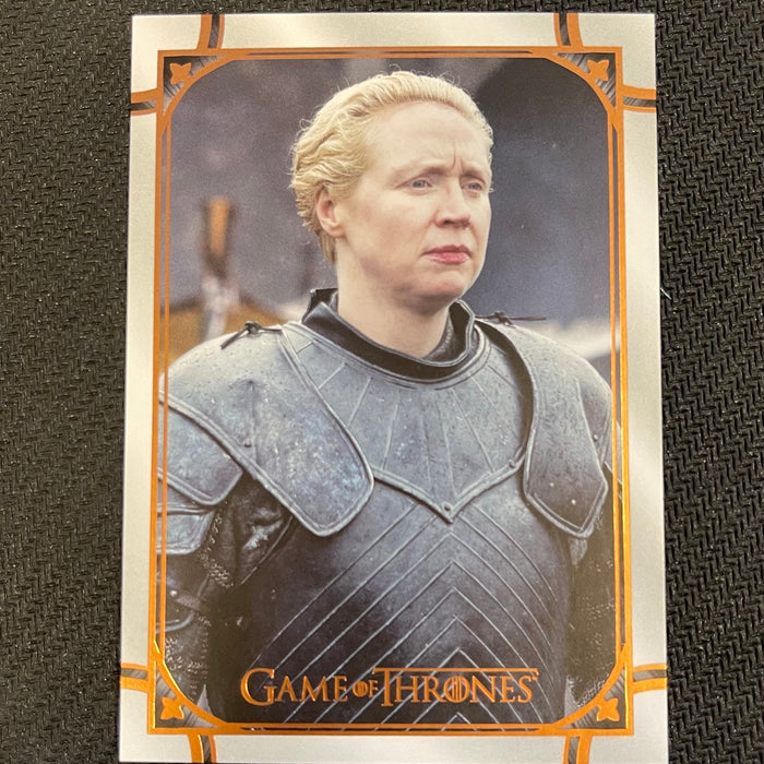 Game of Thrones - Iron Anniversary 2021 - 079 - Brienne of Tarth - 40/199 Bronze Vintage Trading Card Singles Rittenhouse   
