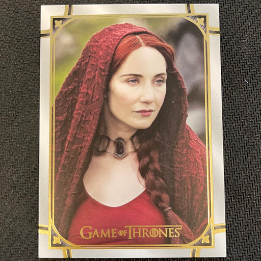 Game of Thrones - Iron Anniversary 2021 - 055 - Melisandre - 55/99 Gold Vintage Trading Card Singles Rittenhouse   