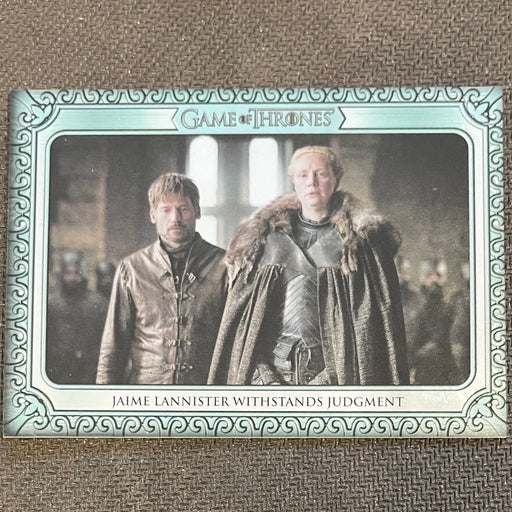 Game of Thrones - Iron Anniversary 2021 - Inflexions 159 - Jamie Lannister Withstands Judgement Vintage Trading Card Singles Rittenhouse   