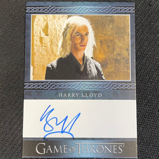 Game of Thrones - Iron Anniversary 2021 - Autograph - Harry Lloyd as Viserys Targaryen Vintage Trading Card Singles Rittenhouse   