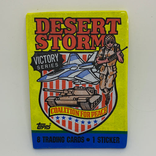 Desert Storm - Victory Series Trading Card Pack Vintage Trading Cards Heroic Goods and Games   
