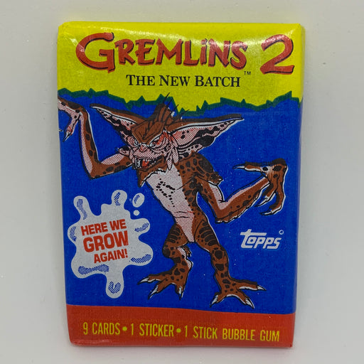 Gremlins 2 - The New Batch Trading Card Pack Vintage Trading Cards Heroic Goods and Games   