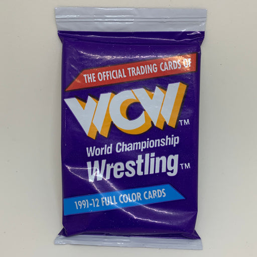 WCW Wrestling 1991 Trading Card Pack Vintage Trading Cards Heroic Goods and Games   