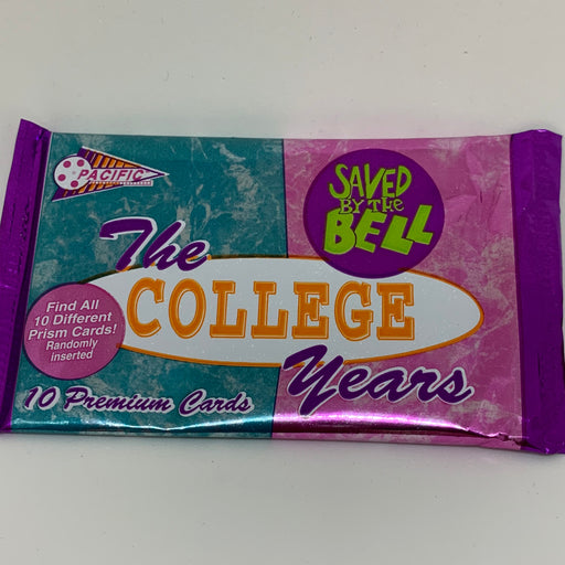Saved by the Bell - The College Years Trading Card Pack Vintage Trading Cards Heroic Goods and Games   