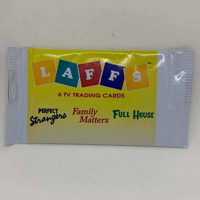 Laffs - Perfect Strangers, Family Matters, and Full House Trading Card Pack Vintage Trading Cards Heroic Goods and Games   