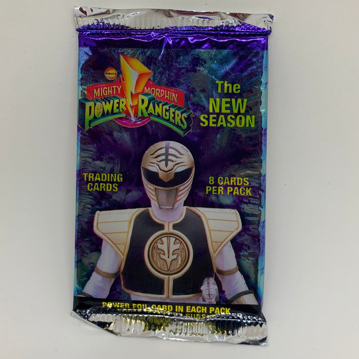 Mighty Morphin Power Rangers - The New Season - Retail Trading Card Pack Vintage Trading Cards Heroic Goods and Games   