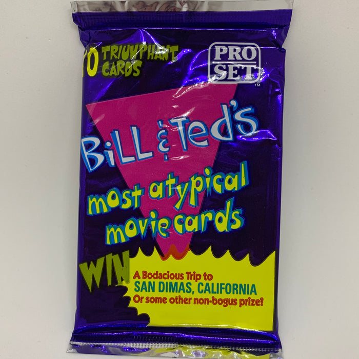 Bill and Ted’s most atypical movie cards Trading Card Pack Vintage Trading Cards Heroic Goods and Games   