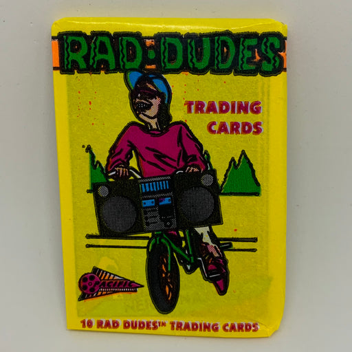 Rad Dudes Trading Card Pack Vintage Trading Cards Heroic Goods and Games   