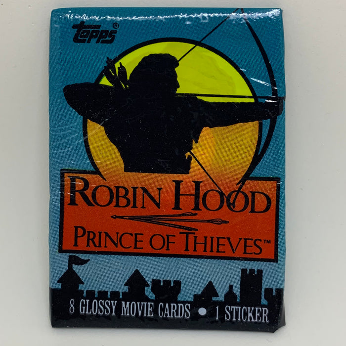 Robin Hood Prince of Thieves Trading Card Pack Vintage Trading Cards Heroic Goods and Games   