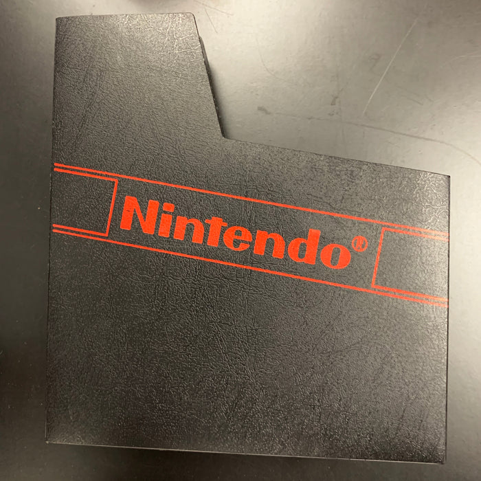 Nintendo NES Logo Cartridge Sleeve Odd Ends Heroic Goods and Games   