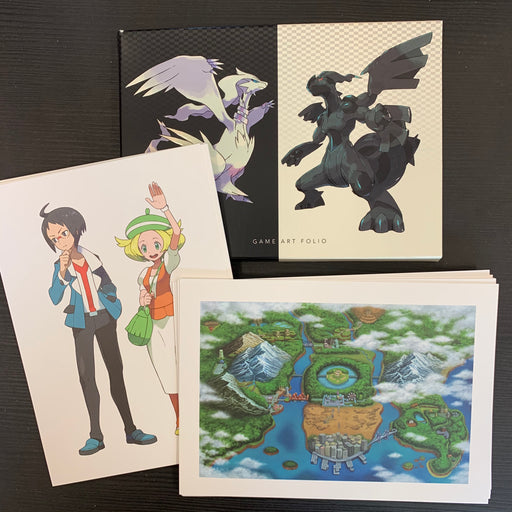 Pokemon Black and White Game Art Folio - No Game Odd Ends Heroic Goods and Games   