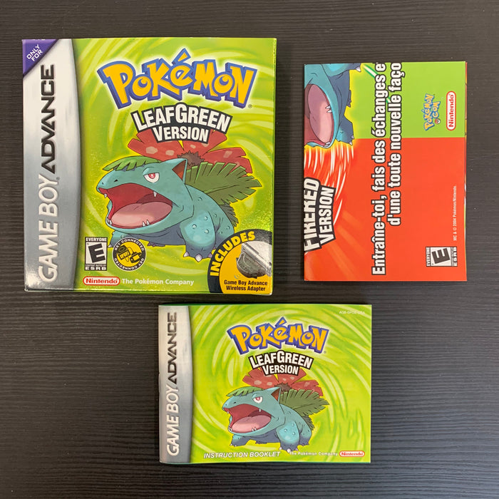 Pokemon LeafGreen - Box and Manual Only - No Game Heroic Goods and Games Pokemon LeafGreen - Box and Manual Only - No Game Heroic Goods and Games