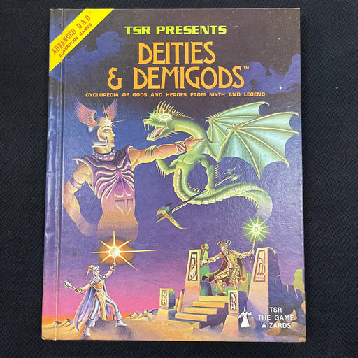 Advanced Dungeons and Dragons - Dieties and Demigods - 1980 (No Cthulhu) RPG Heroic Goods and Games   