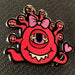 Foam Brain Enamel Pins - Eye Monster Apparel Foam Brain Games   