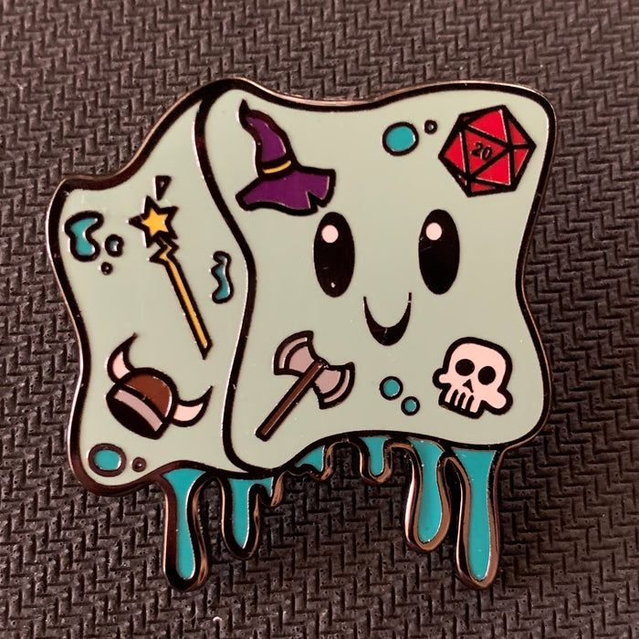 Foam Brain Enamel Pins - Gelly Cube Apparel Foam Brain Games   