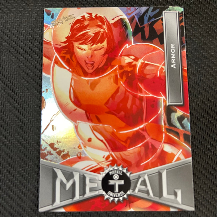 X-Men Metal 2021  - 002 - Armor Vintage Trading Card Singles Upper Deck
