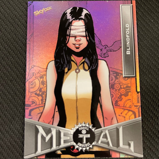 X-Men Metal 2021  - 008 - Blindfold Vintage Trading Card Singles Upper Deck   