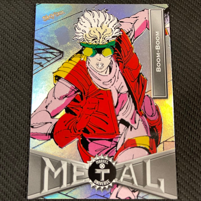 X-Men Metal 2021  - 011 - Boom-Boom Vintage Trading Card Singles Upper Deck