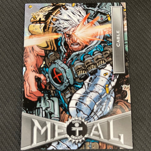 X-Men Metal 2021  - 013 - Cable Vintage Trading Card Singles Upper Deck   